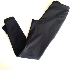 90 Degree Fleece Lined Black Leggings